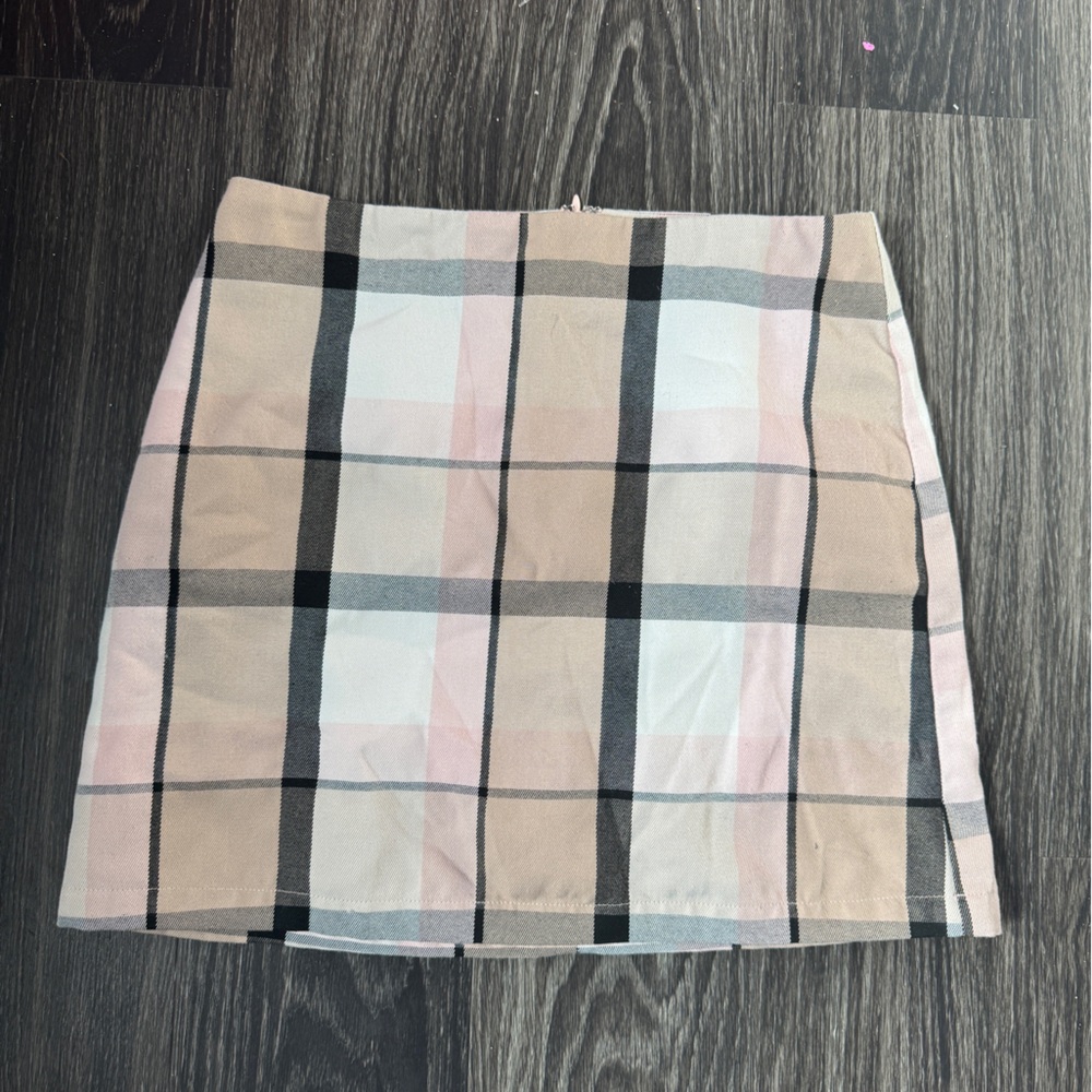 Plaid Skirt